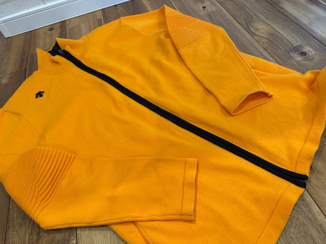 DESCENTE GOLF デサント ニット ジップジャケット Mサイズ