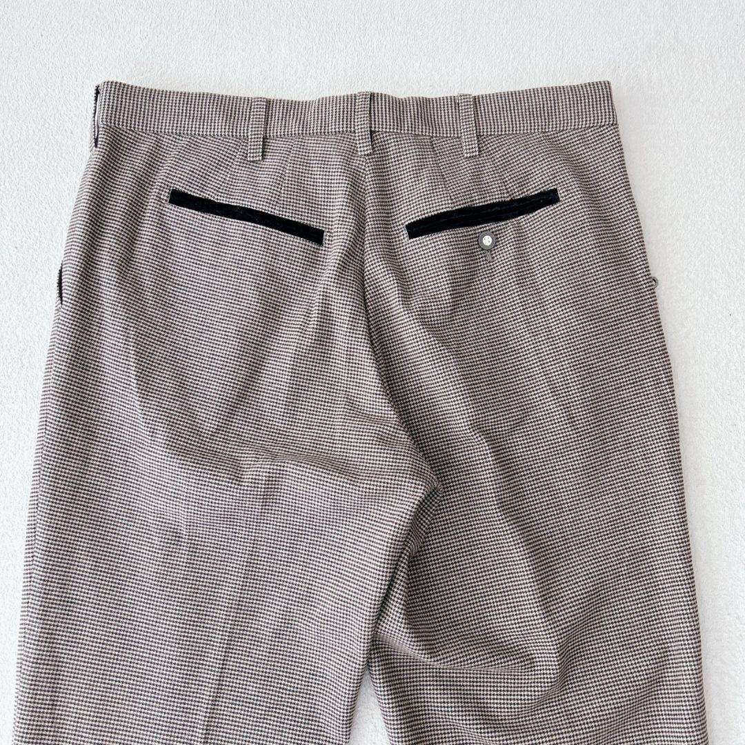 MARK&LONA マークアンドロナ　パンツ　ゴルフウェア　千鳥格子柄　XL