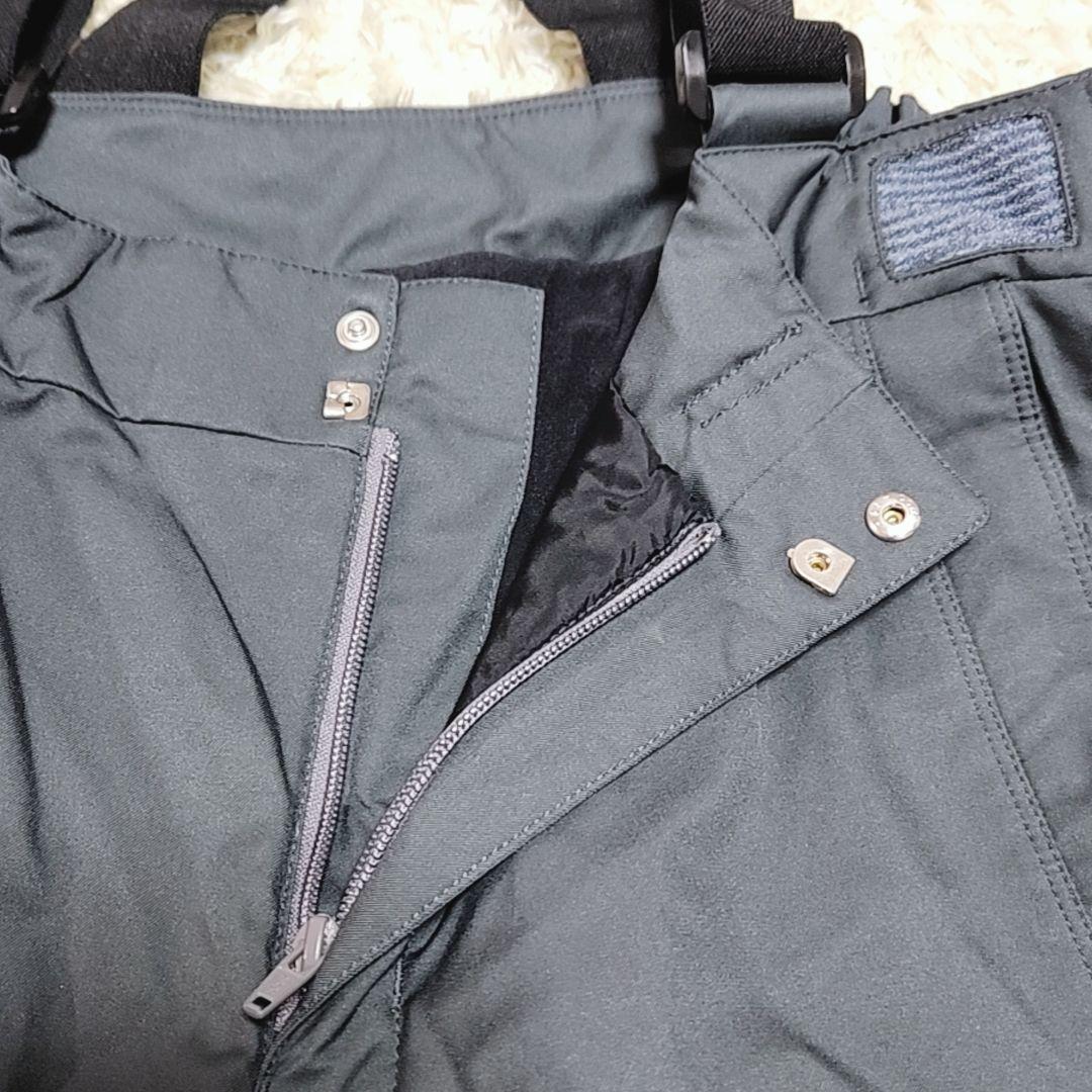 フェニックス ファー取り外し可フード付き スキーウェア 上下セット グレー系