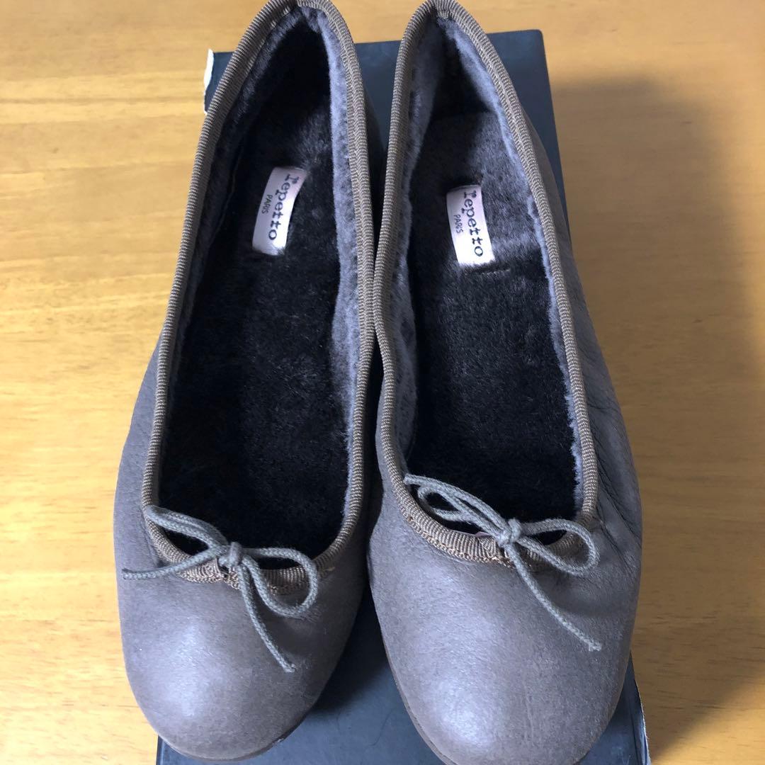 新品未使用【レア 】レペットバレエシューズ37羊革