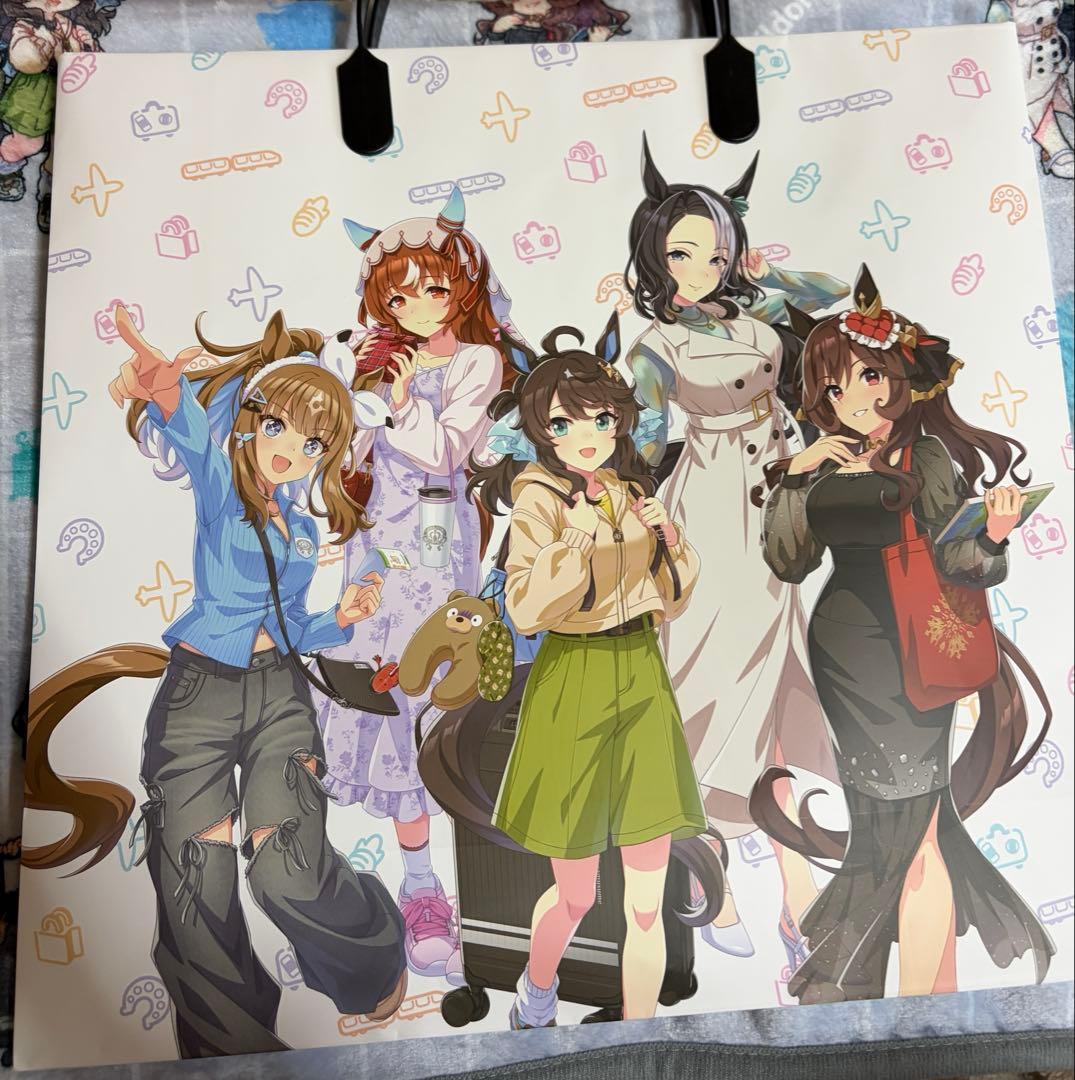 ウマ娘　トラベル　ポップアップ　アーモンドアイ　BIGタペストリー　ショッパー付