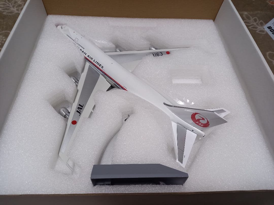 難有　B-Models 1/200 JAL B747-300 JA8163