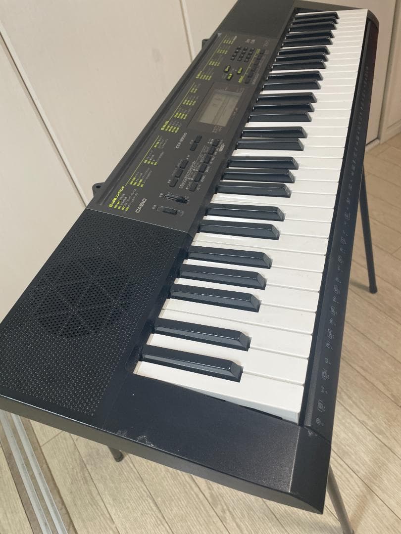 CASIO CTK-2200 電子ピアノ 電子キーボード 61鍵 専用スタンド付