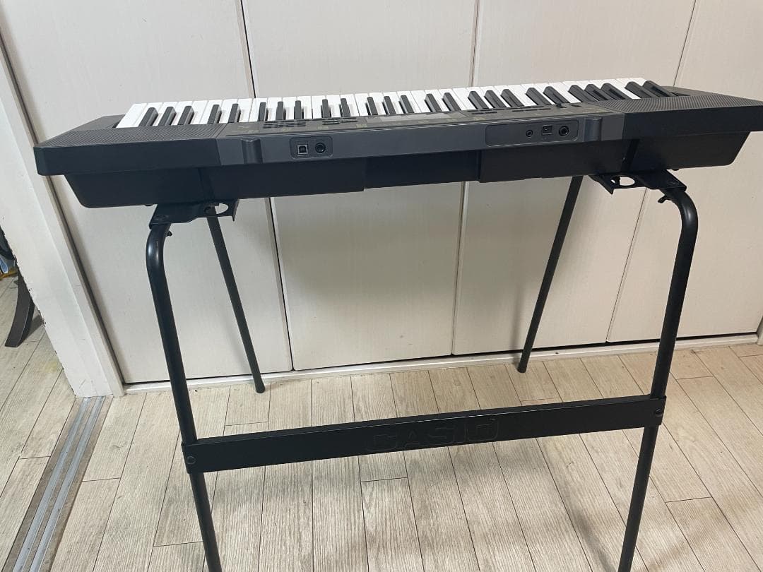 CASIO CTK-2200 電子ピアノ 電子キーボード 61鍵 専用スタンド付