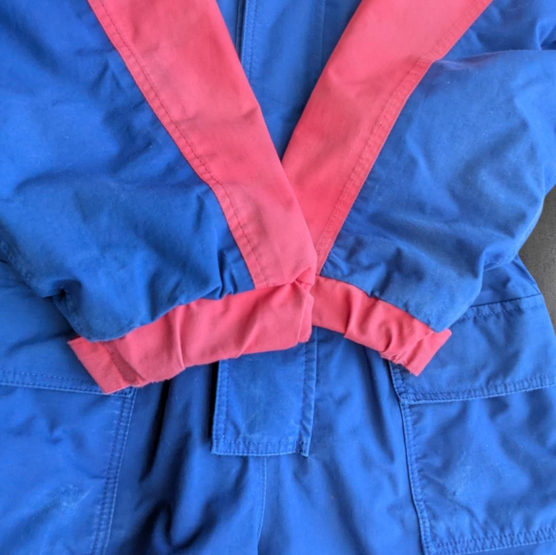 THE NORTH FACE キッズ スキーウェア 110cm ピンク×ブルー