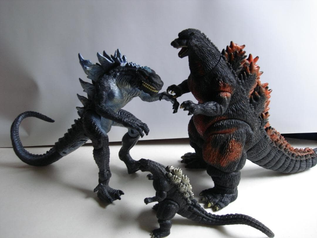 ゴジラ・GODZILLA ゴジラ　オリジナルゴジラ3点セット ●入手困難非売品