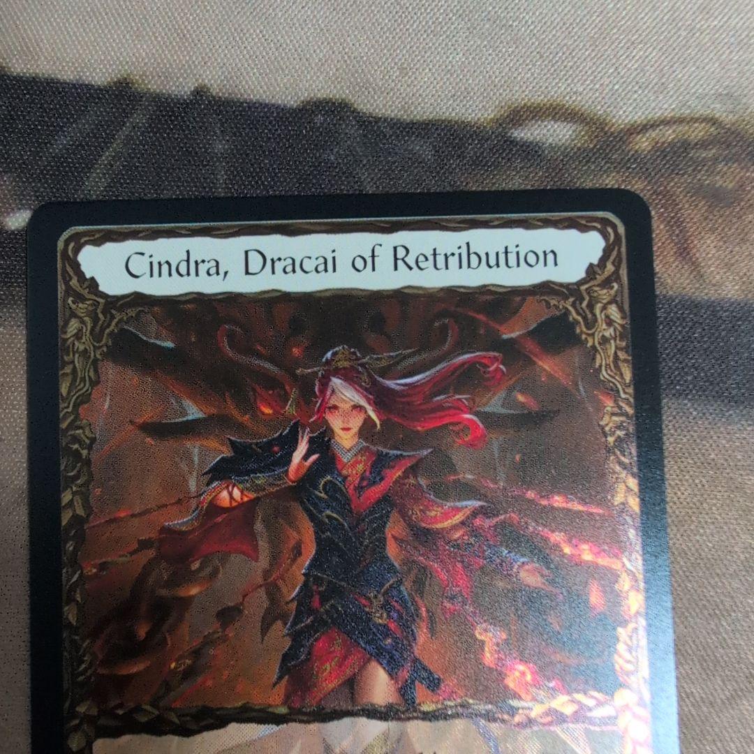 FaB　報復のドラカイ、シンドラ 　Marvel ColdFoil Cindra