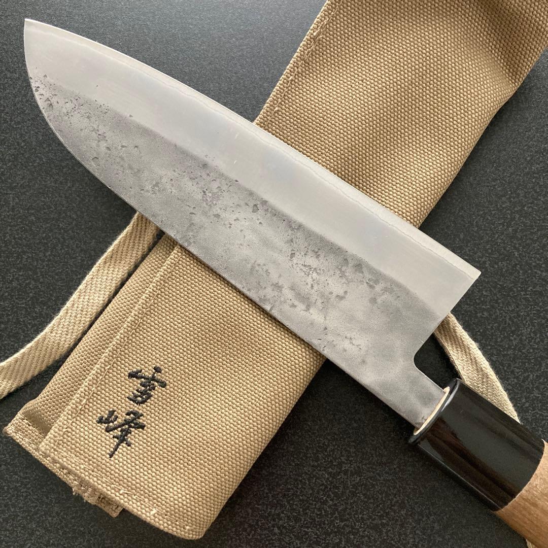 スノーピーク 廃盤 雪峰 手打ち和包丁 三徳 入手困難 未使用