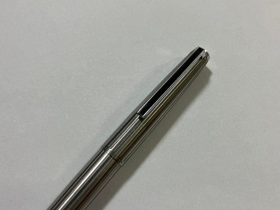 Pilot 万年筆 CUSTOM K-500SS 白蝕刻ストライプ 18KWG