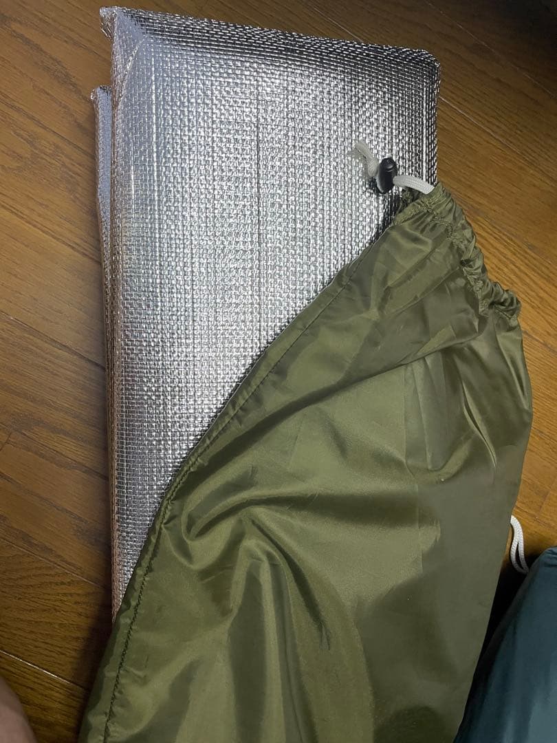 【廃盤未使用】ゆるキャン モンベル ムーンライト テント３型 グリーン3点セット