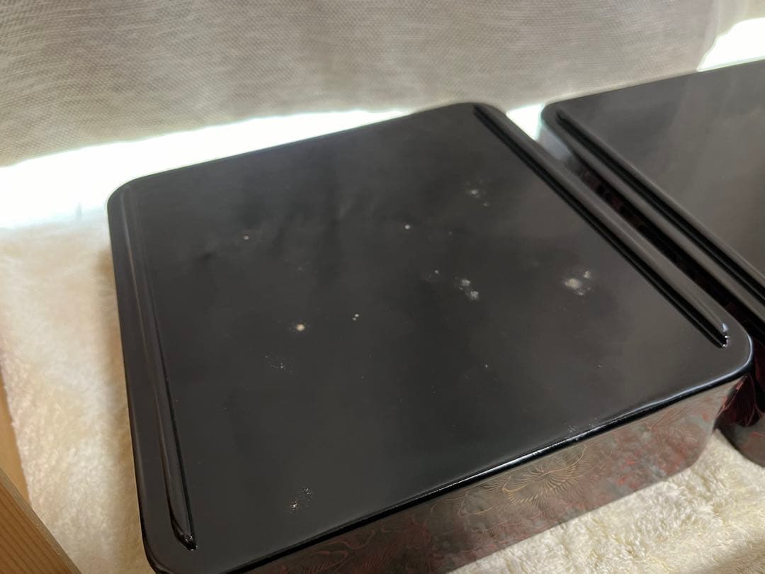 《美品》輪島塗　石川堂謹製　重箱　四段重 工芸品