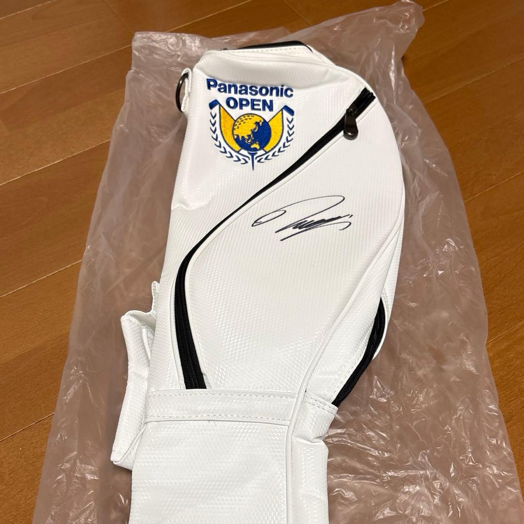石川遼選手　サイン入り　ハーフバッグ　クラブバッグ パナソニックオープン