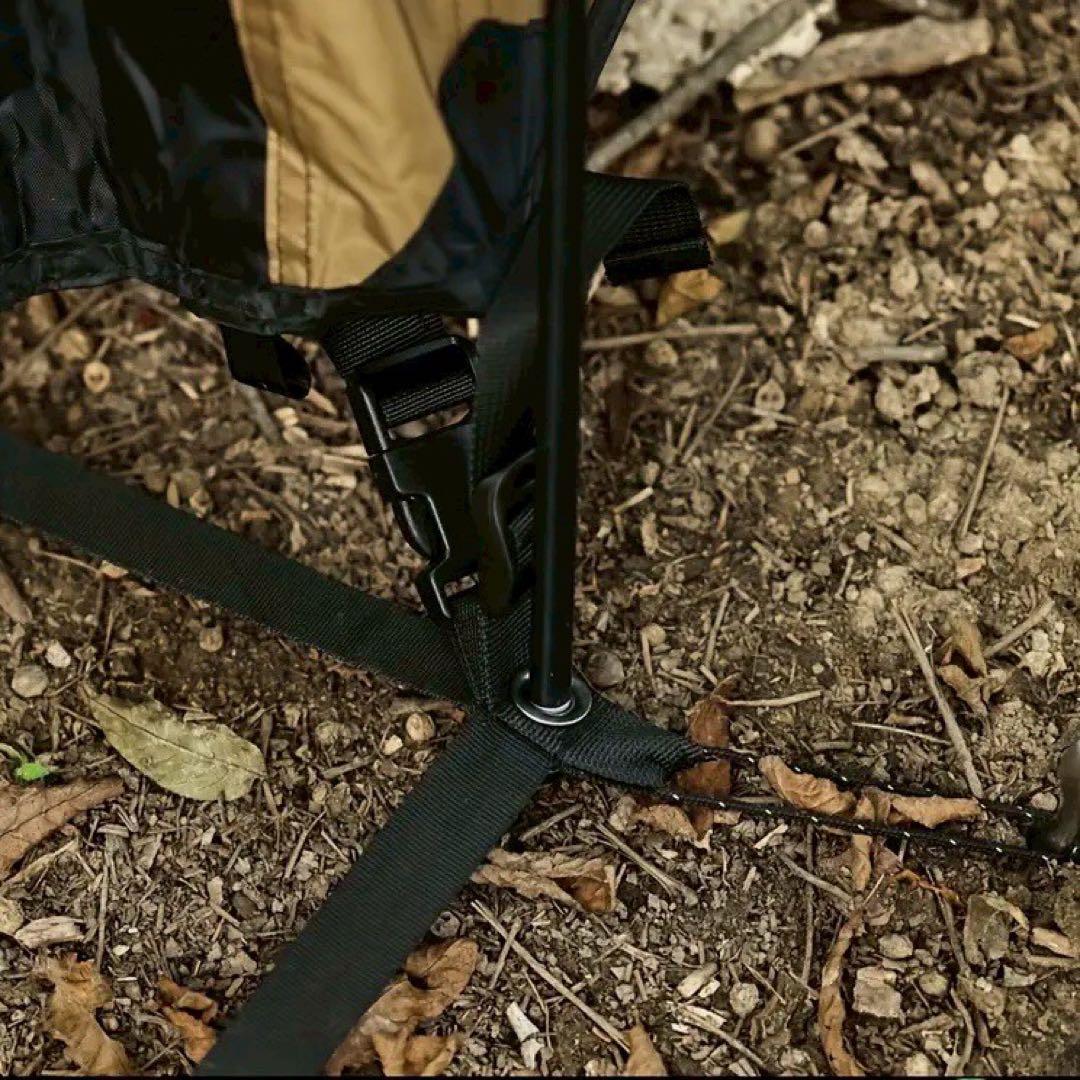 新品 激レア ソロ ドームテント 薪ストーブ 煙突穴 キャンプ アウトドア