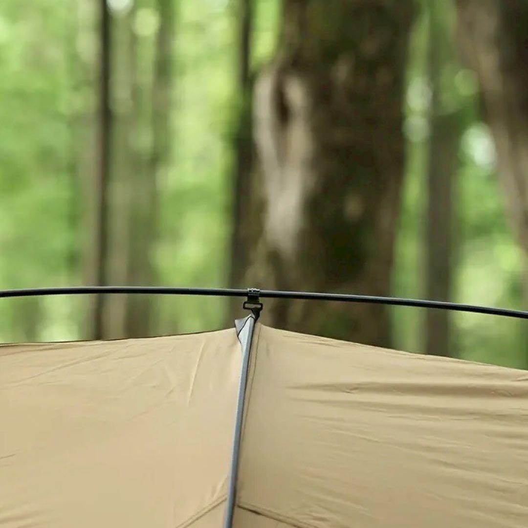 新品 激レア ソロ ドームテント 薪ストーブ 煙突穴 キャンプ アウトドア