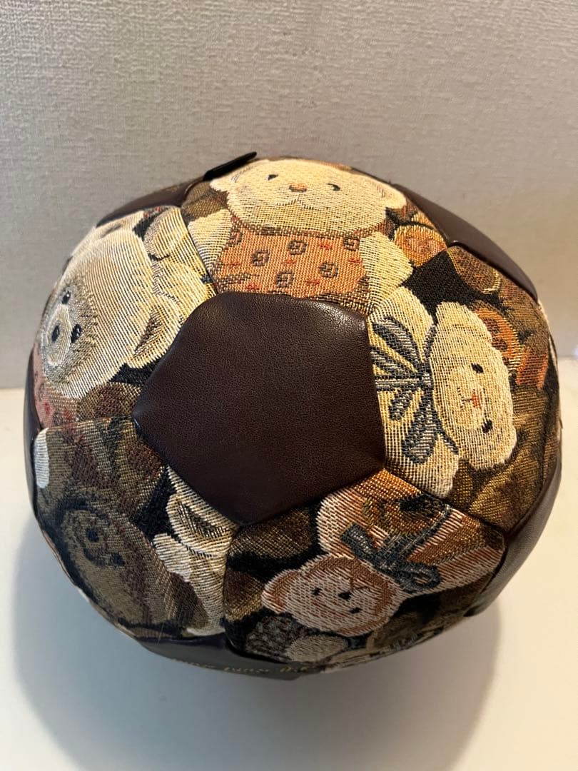 ヤマト屋 RaviRavi テディベア100周年記念 ゴブラン サッカーボール型