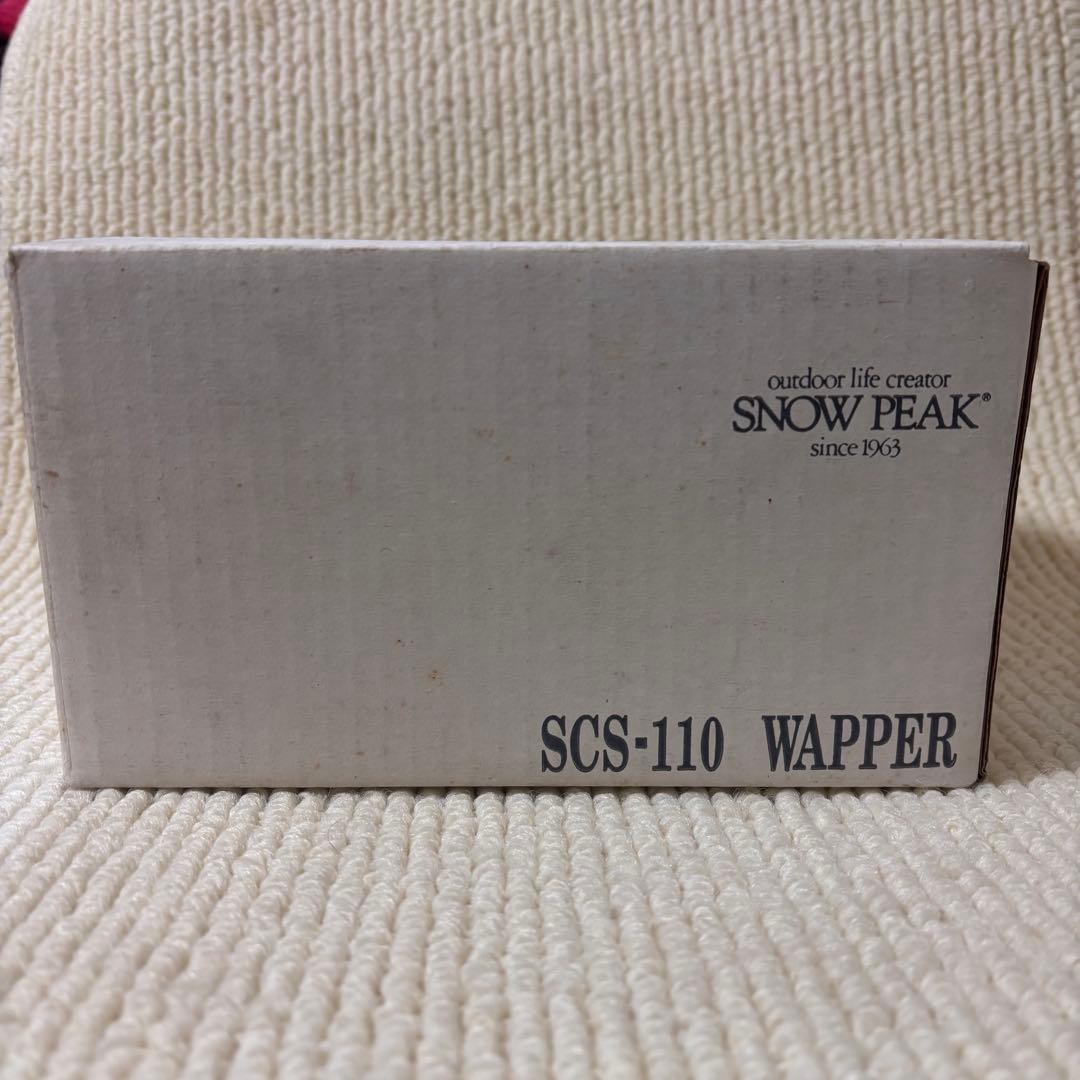 【廃盤 新品未使用】 PEAK SCS-110 WAPPER ワッパー