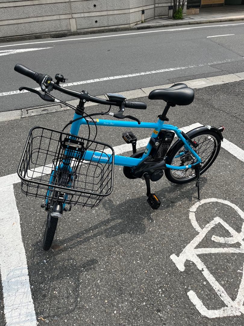 【引き取り歓迎】ほぼ新品⭐︎パナソニック ベロスターミニ⭐︎電動アシスト自転車