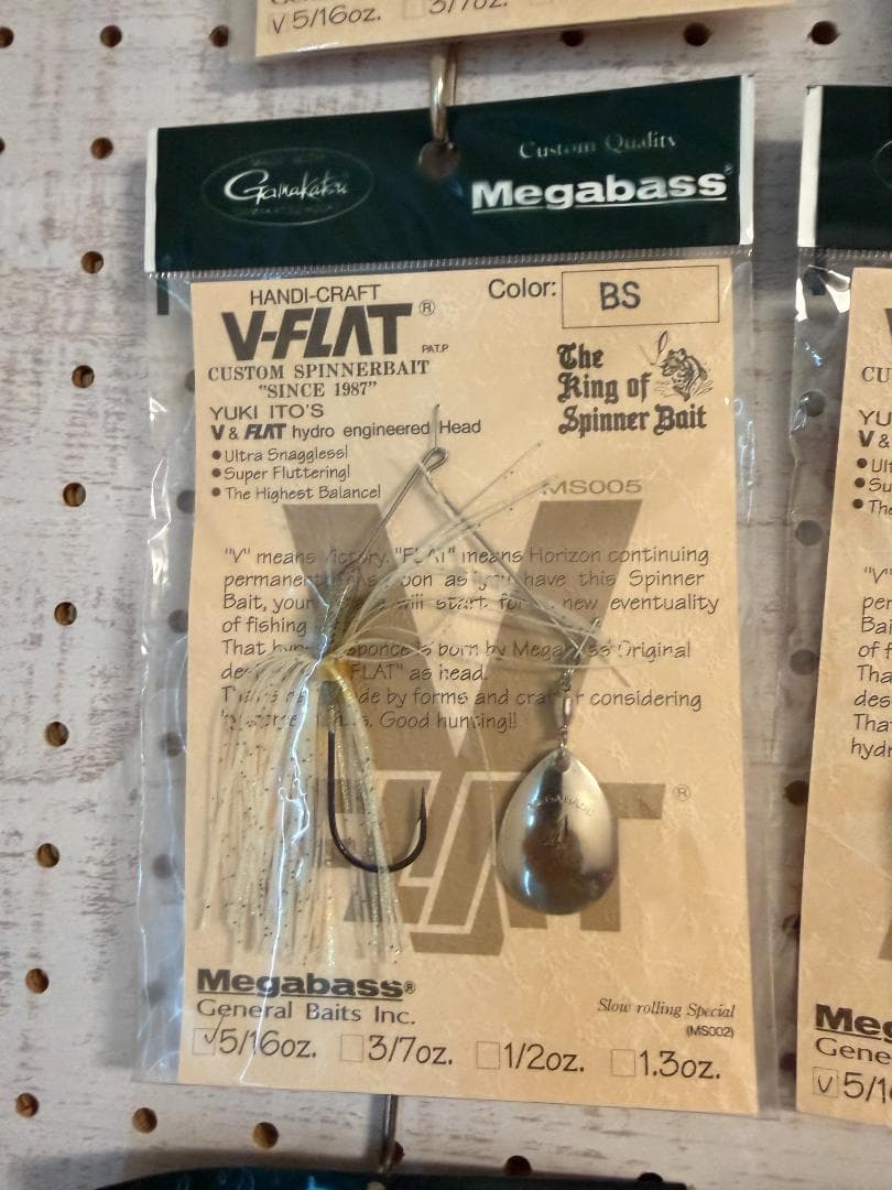 【MegaBass】新品16個セット　スピナーベイトなど