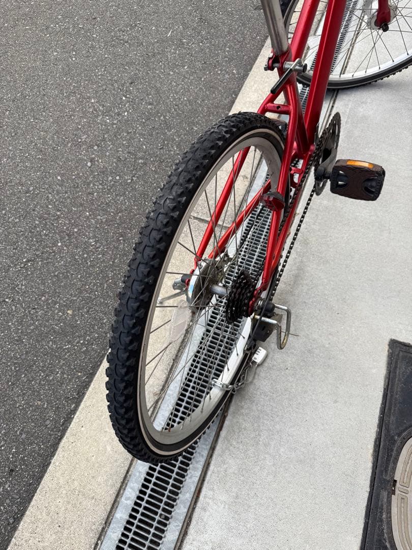 65 自転車 大阪市 【引取り限定】 26インチ 変速付き ビーチクルーザー