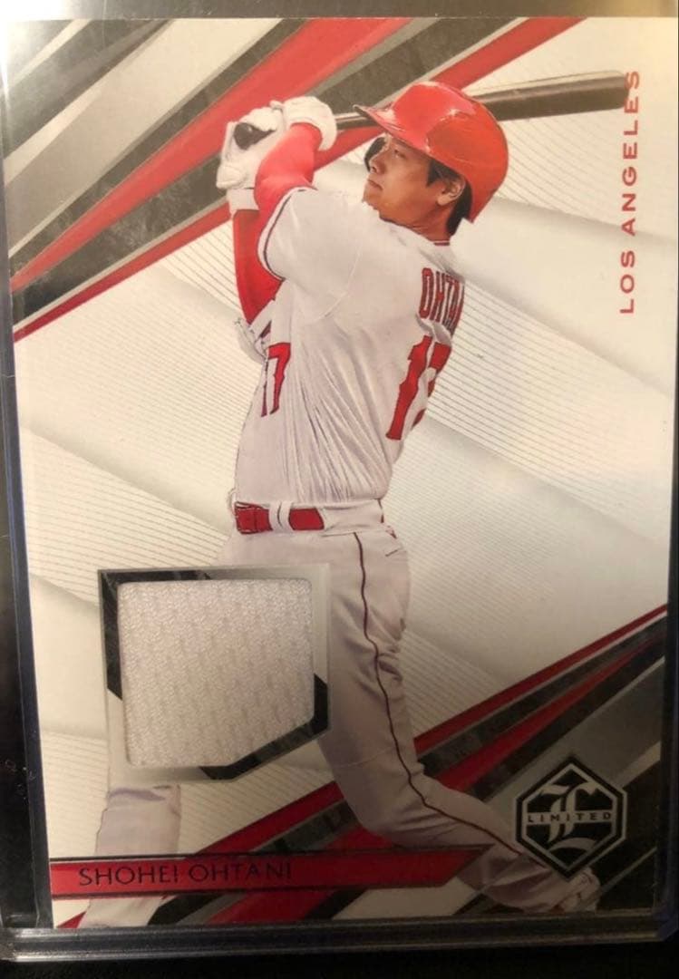 Panini 大谷 翔平 選手 貴重なユニフォーム付き