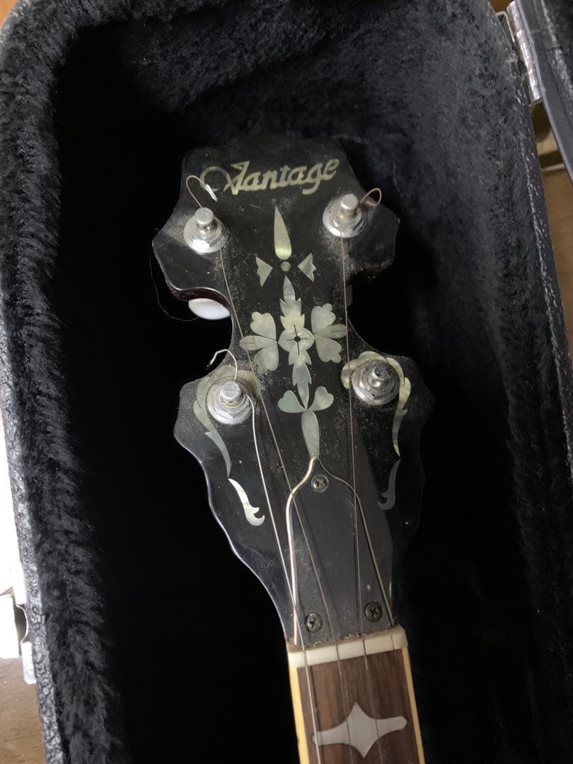 vantage 5弦バンジョー ハードケース付き