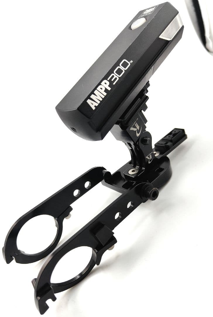 【最終価格！！】ロードバイクレックマウントと前後ライトセット美品☆②