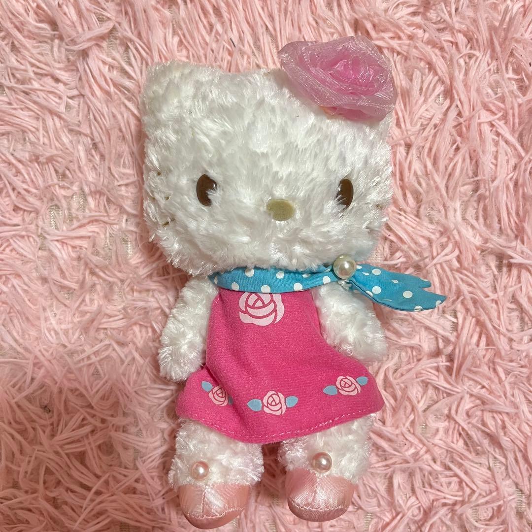 ハローキティ 激レア ローズ ぬいぐるみ