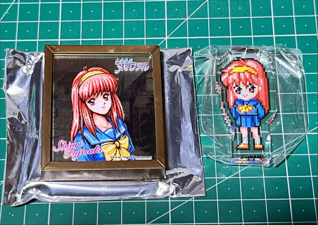 よ*き様 ときめきメモリアル 藤崎詩織 ピクセルマスコット パブミラーマグネット