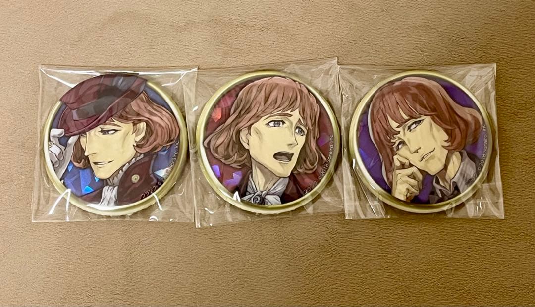 人狼ジャッジメント 人狼j ダンジョン人狼 SP1 2 3 缶バッジ フランク