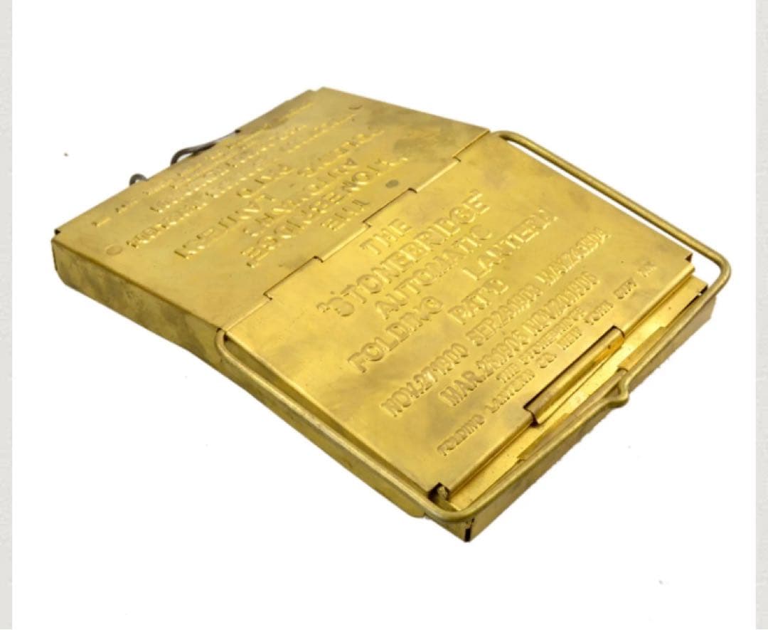 ★☆新品未開封☆★ストーンブリッジ フォールディング キャンドルランタン 真鍮