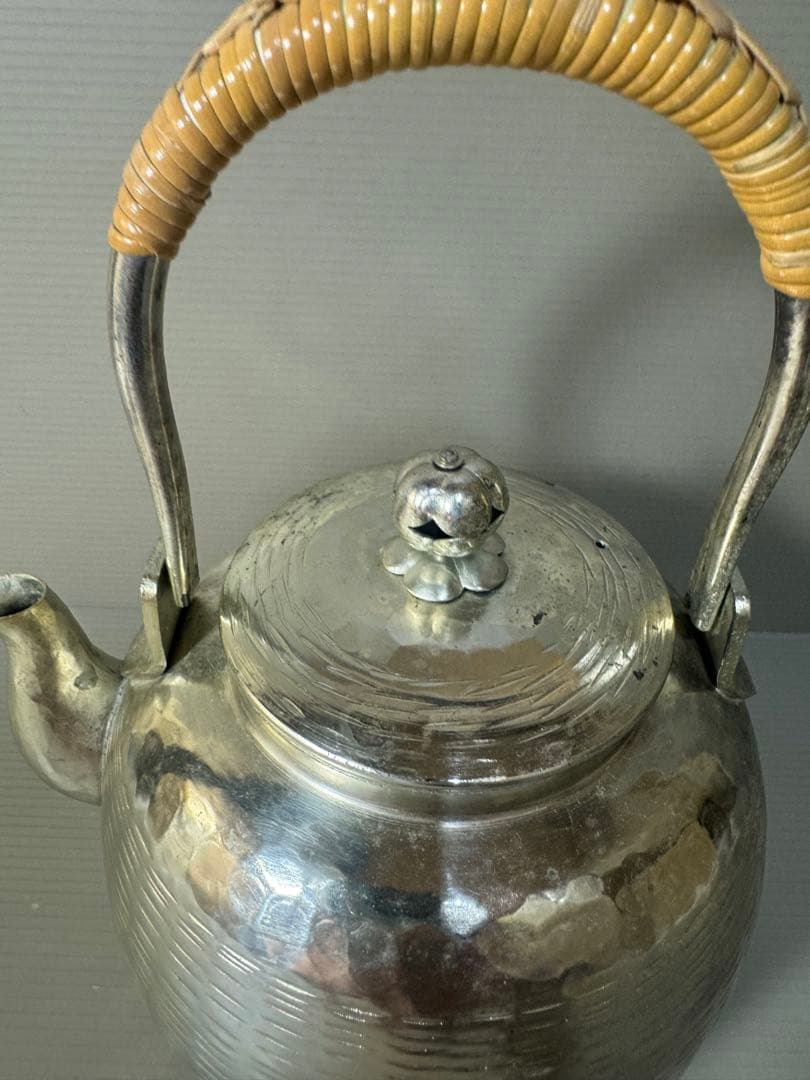 2509 急須　『いぶし銀』『底黒』『丸型』『湯沸』『水注』　茶道具