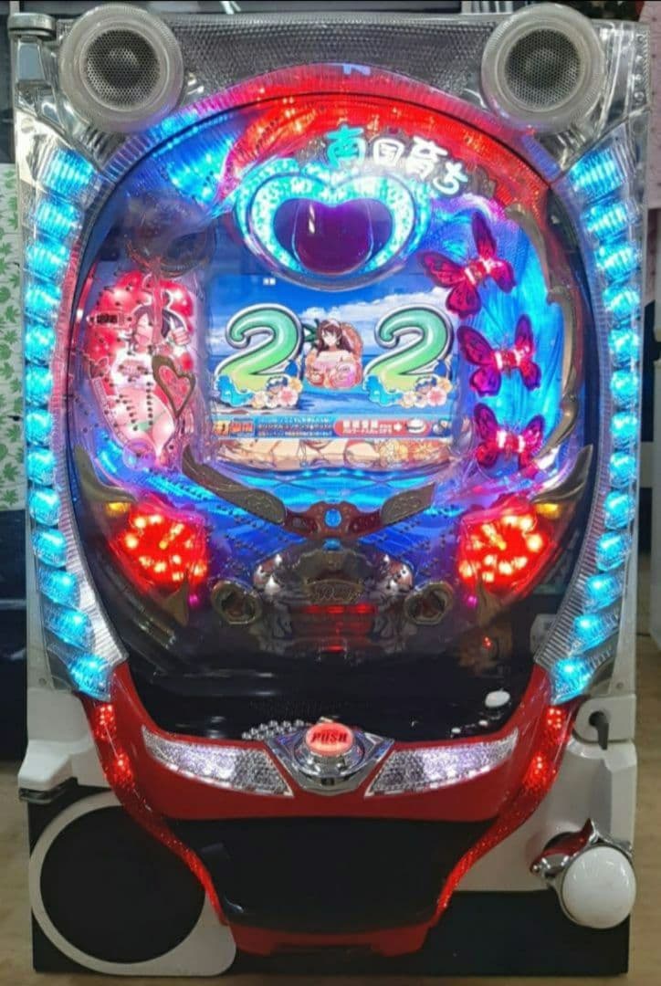 パチンコ実機　CRA南国育ちin沖縄9AW　1/99　甘デジ　循環式　激レア