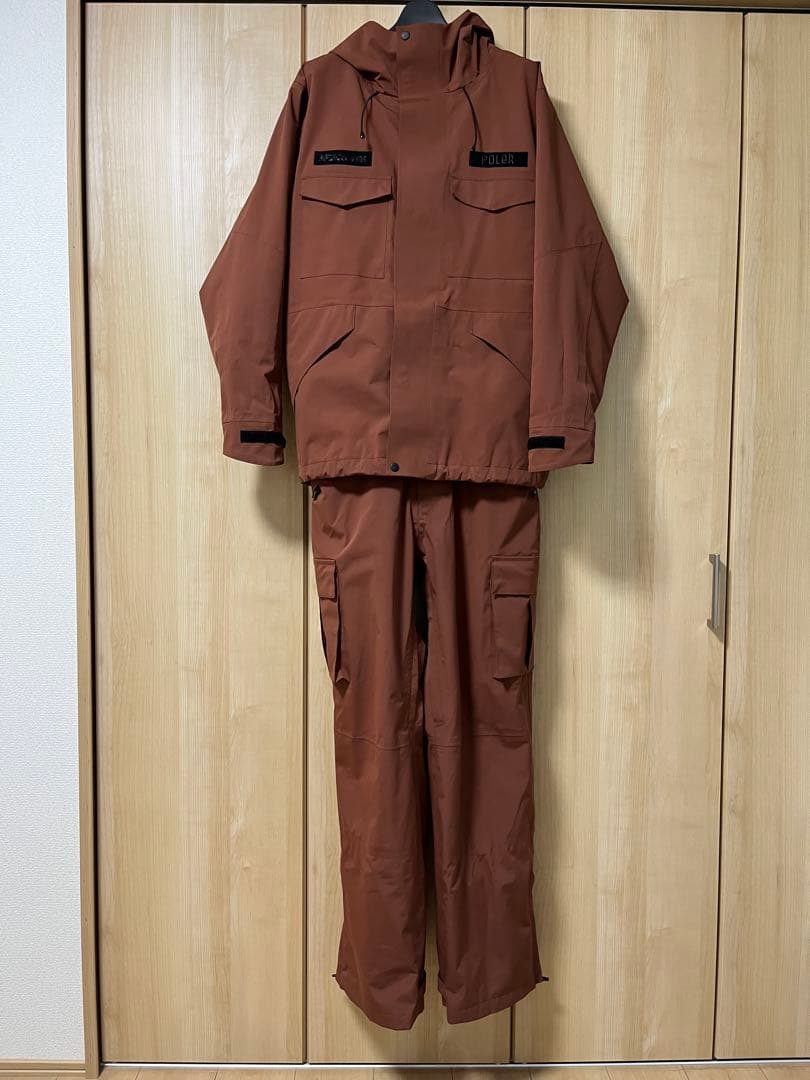 スノーボード AFDICEGEAR POLeR M65 jacket Bib pants