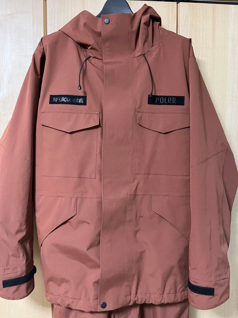 スノーボード AFDICEGEAR POLeR M65 jacket Bib pants