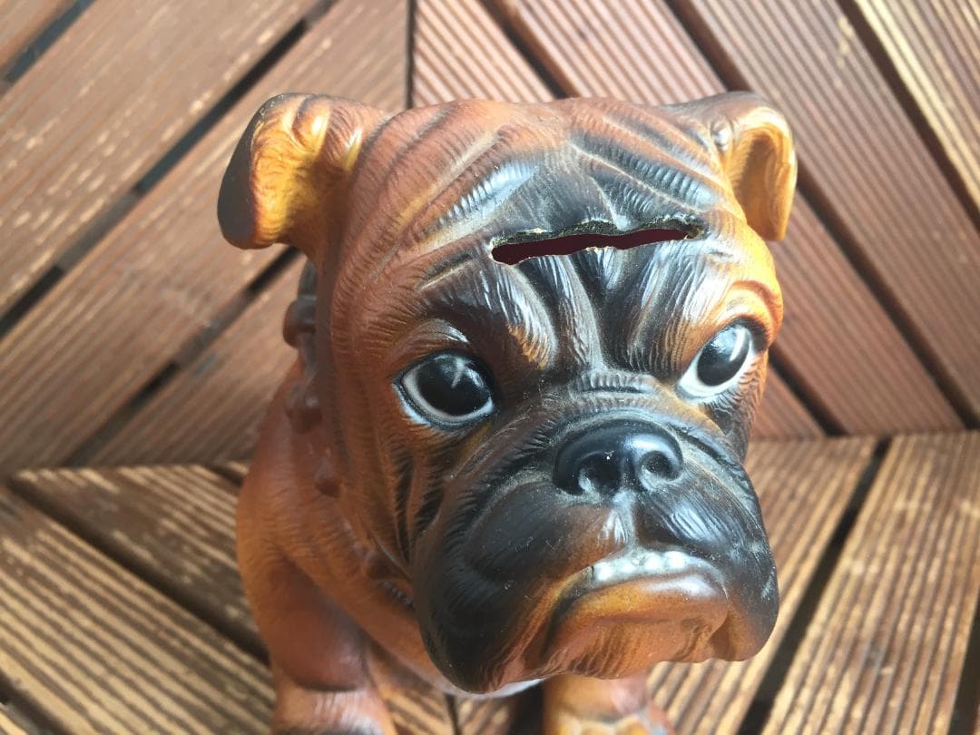 B*R様 【70's マックトラック 貯金箱】ビンテージ ブルドッグ