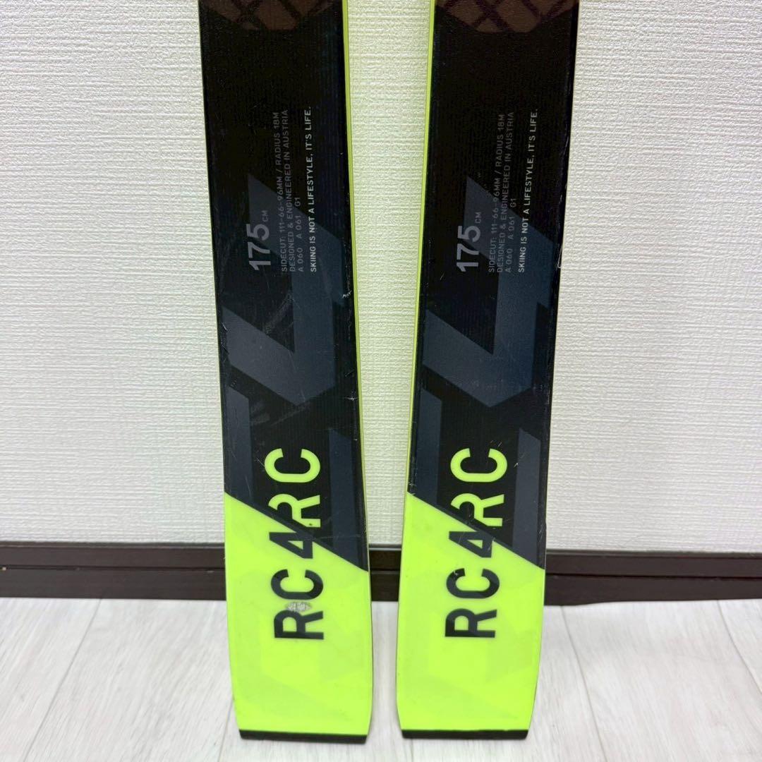 スキー FISCHER RC4 SC PRO M/O-PLATE 175