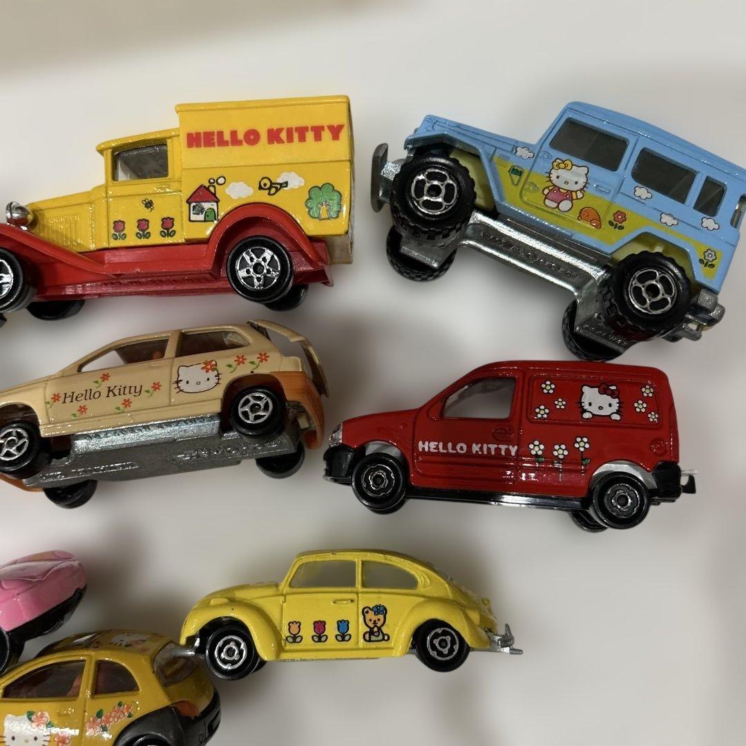 ハローキティ　ミニカー10台セット！レア！