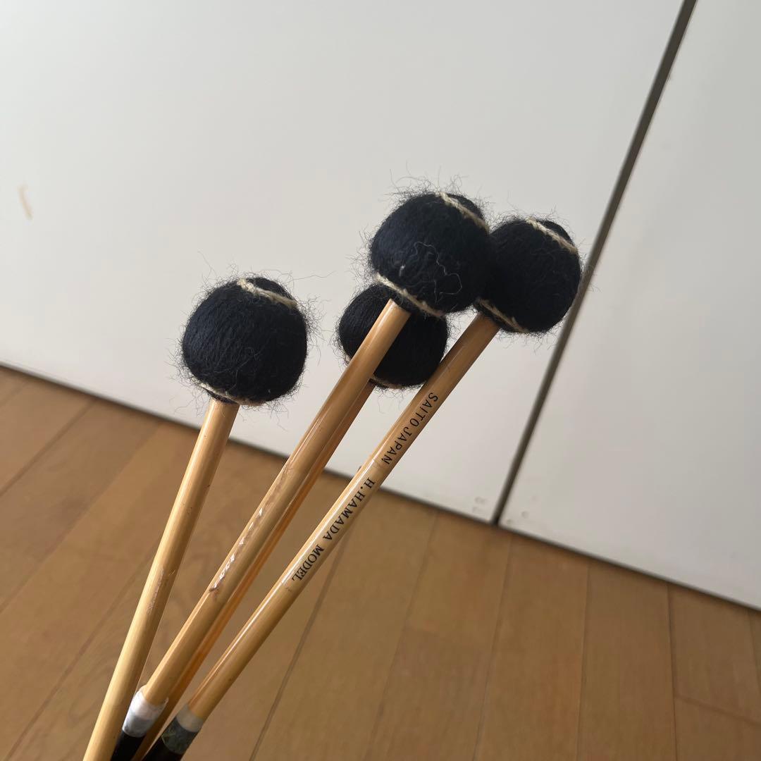 SAITO JAPAN 浜田均シグネチャーモデル ビブラフォンマレット 2組