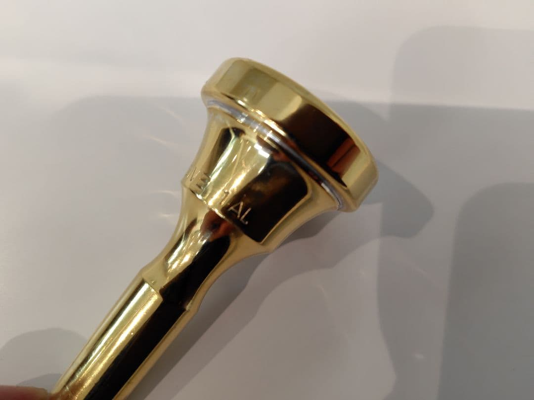 JK バストロンボーンマウスピース　1AL 　金メッキ