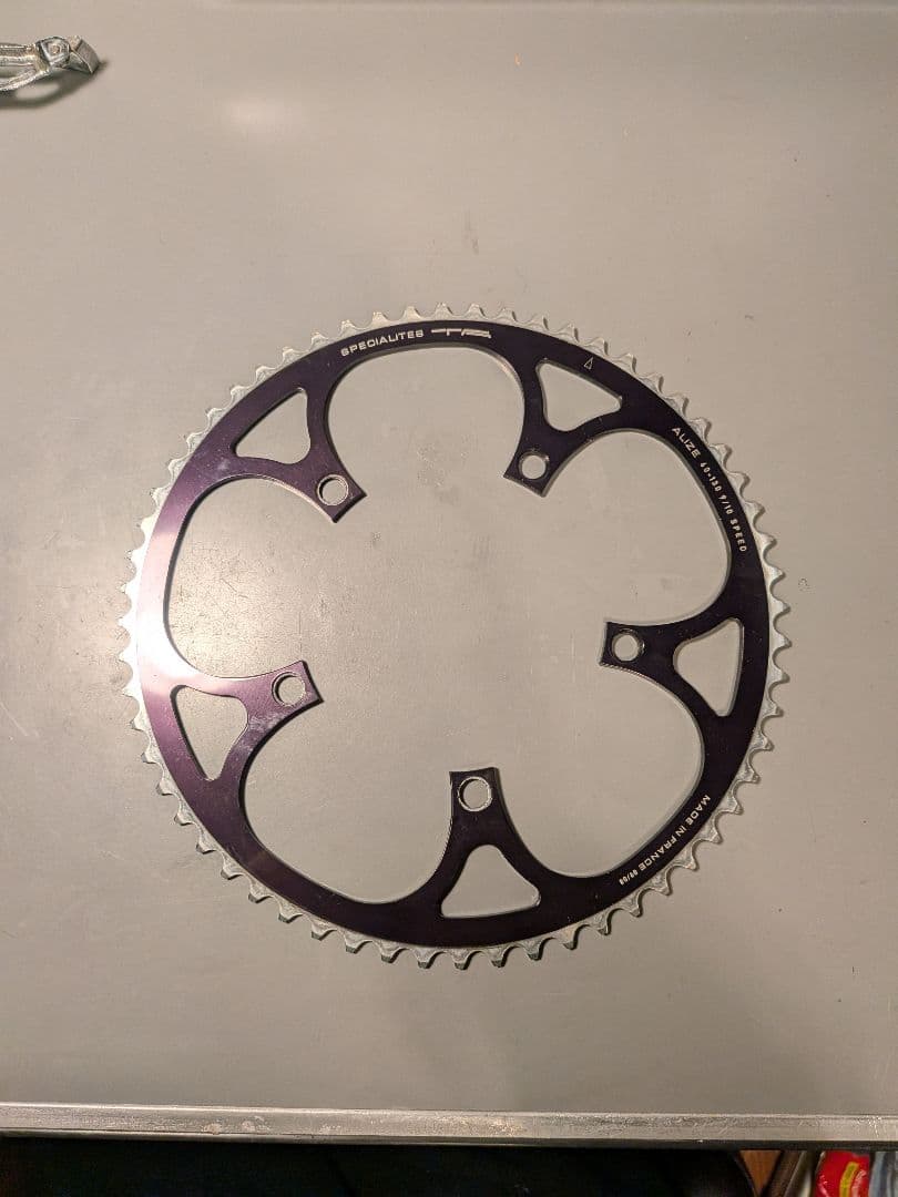 TA　ALIZE 60T　BCD130 9/10 SPEED チェーンリング