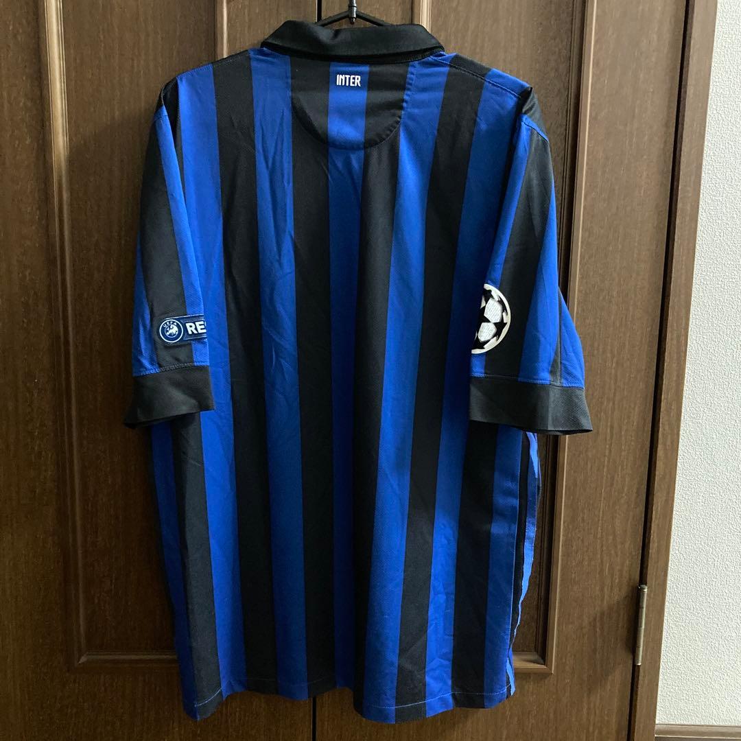 インテル　11-12 チャンピオンズリーグパッチ付き　ユニフォーム