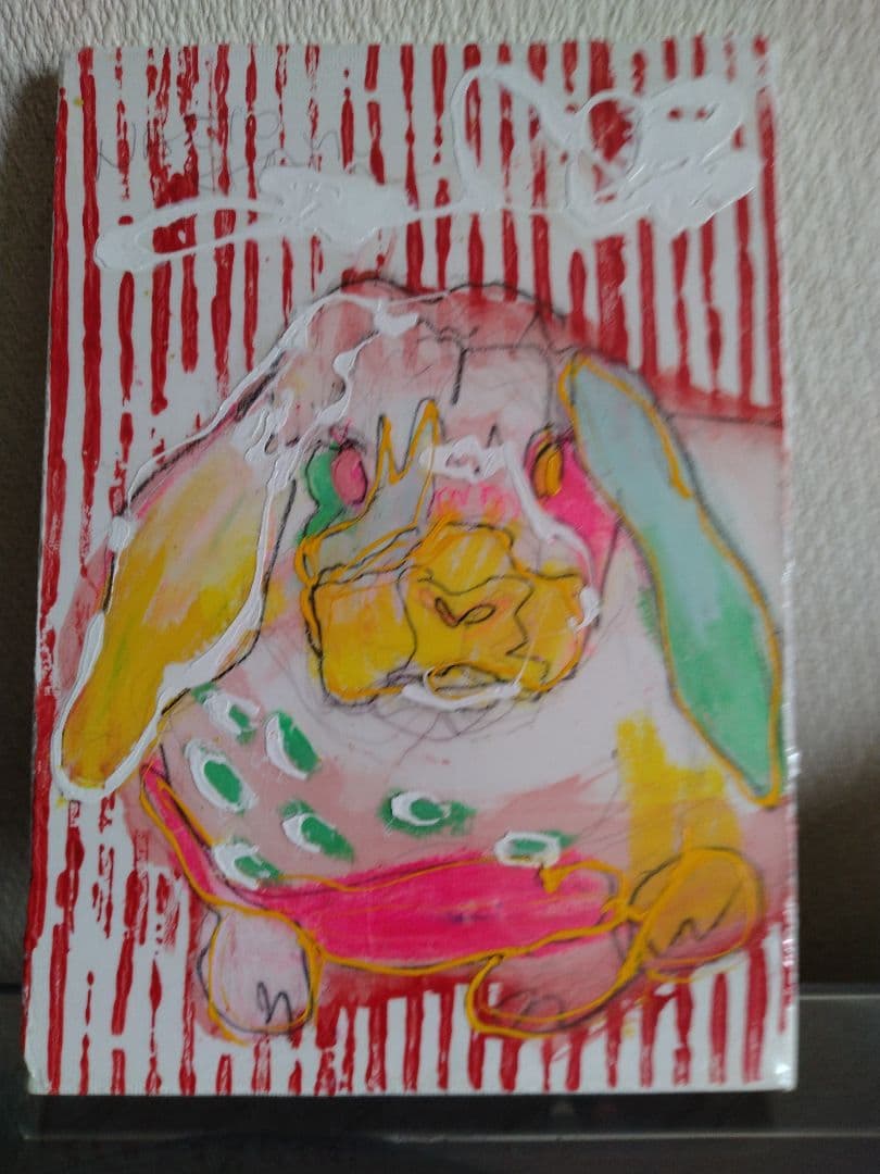 北村直登　原画　ウサギ　　　　 2016年　SMサイズ