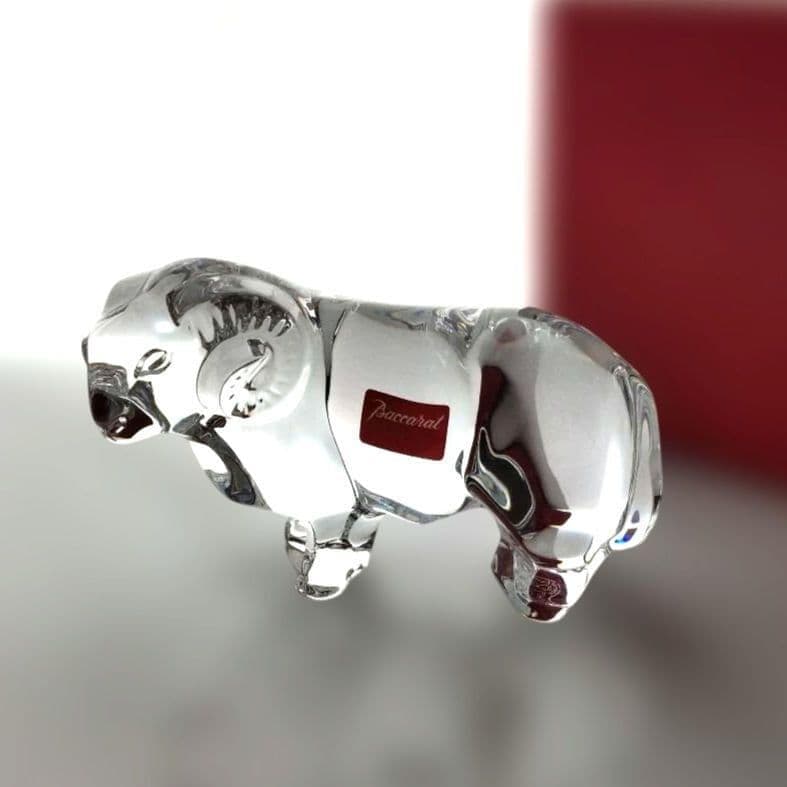 【新品】バカラ　羊 　ひつじ　箱付き　干支　 動物 クリスタル 　　置物