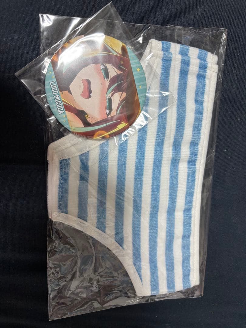 魔法少女にあこがれて SM大感謝祭 ロコムジカ パンツ型タオル 缶バッジ