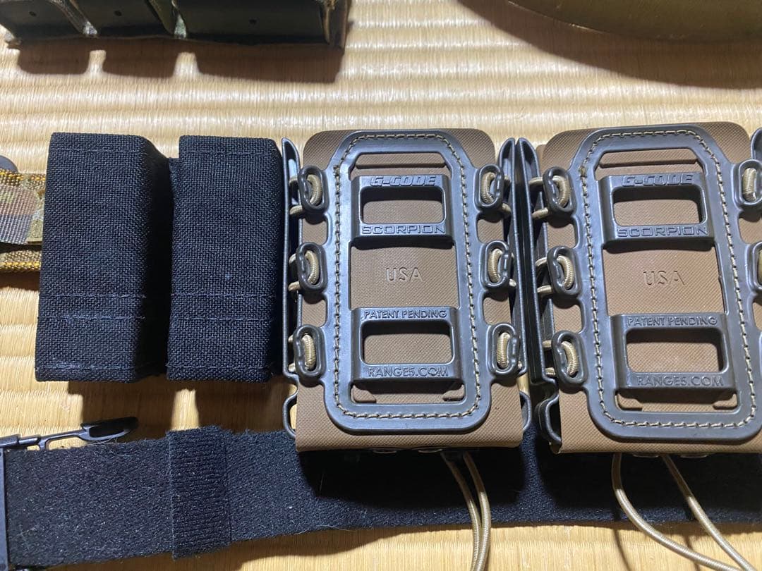 実物　TYR Tactical Gunfighter Belt サファリランド他