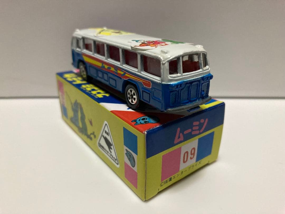 マスコミトミカ　ムーミン　三菱ふそうバス　日本製
