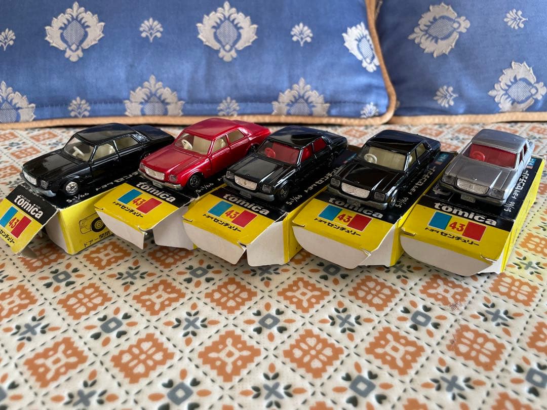 トミカ　43 センチュリー　黒箱　ヨネザワ　センチュリー　7台まとめ　美品