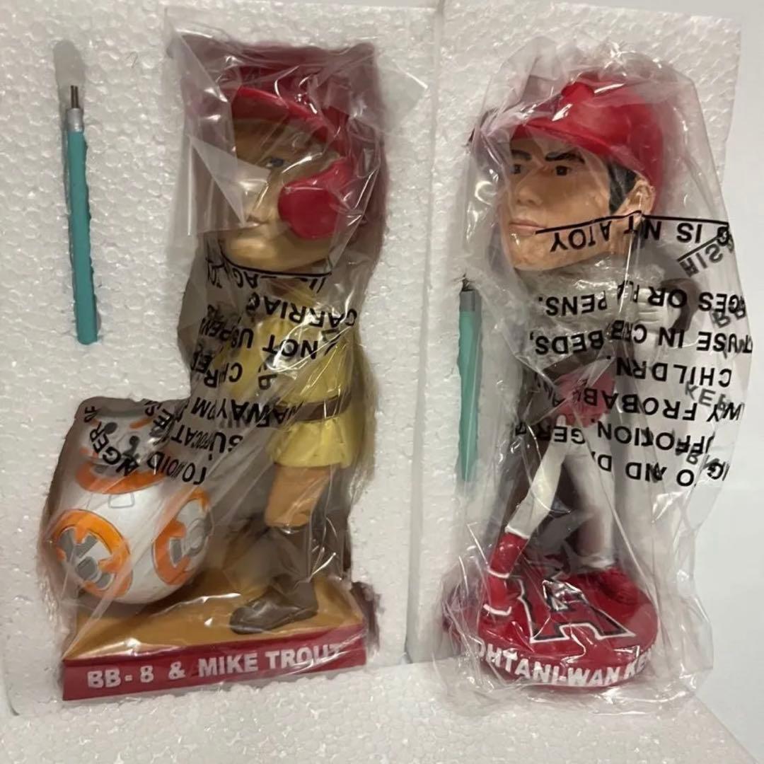 スターウォーズセット　大谷翔平　マイクトラウト　BB-8 エンゼルス 非売品