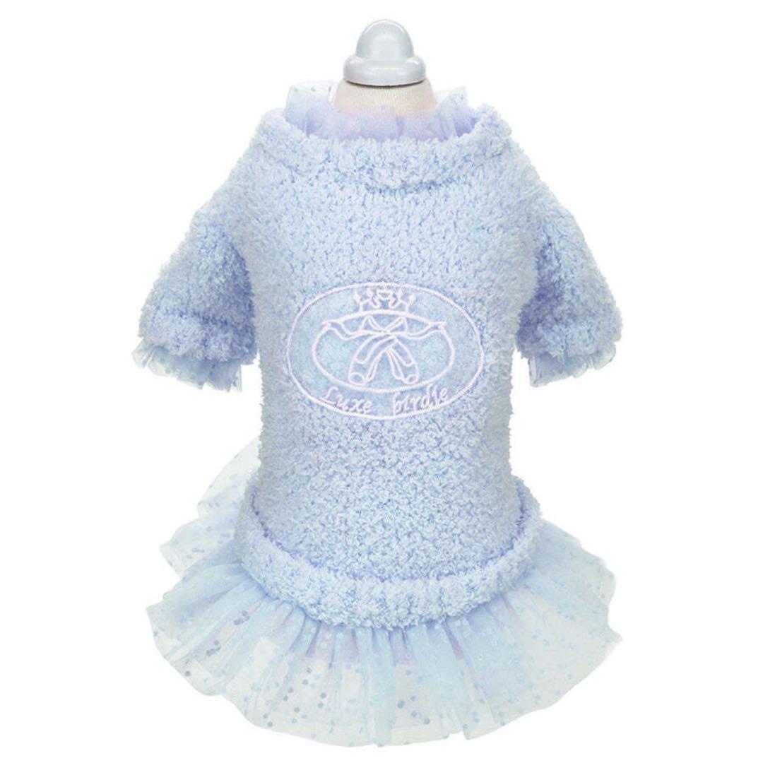 【新品特価】リュクスバーディ　カリテニット　ブルーM