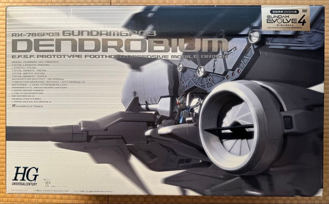 初回限定1/144 RX-78GP03 ガンダムGP03 デンドロビウム HG